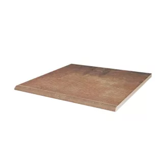 Paradyż FONDI ROSSO STOPNICA PROSTA  30X30 G1