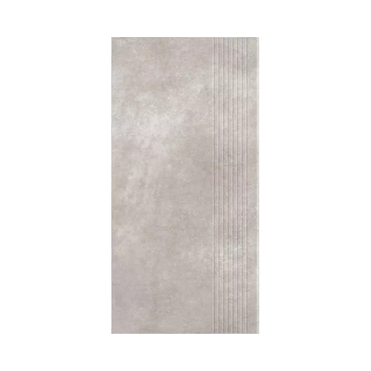 Paradyż MAGNETIK GRYS STOPNICA PROSTA NACINANA MAT 29,8X59,8 G1