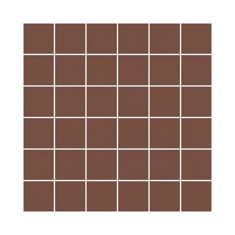 Paradyż MODERNIZM BROWN MOZAIKA CIETA K.4,8X4,8  29,8X29,8 G1