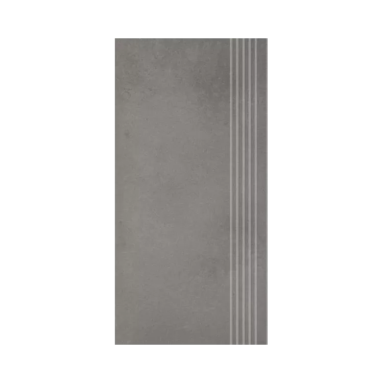 Paradyż NATURSTONE GRAFIT STOPNICA PROSTA NACINANA MAT. 29,8X59,8 G1