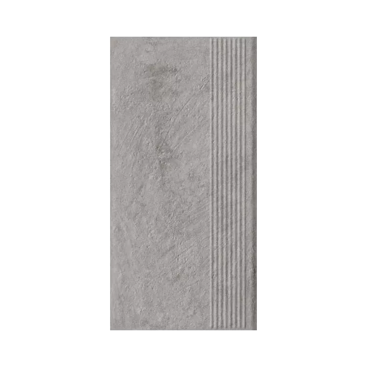 Paradyż CARRIZO GREY STOPNICA PROSTA STRUKTURA MAT 30,0X60,0 G1