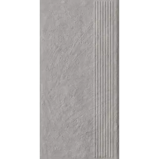 Paradyż CARRIZO GREY STOPNICA PROSTA STRUKTURA MAT 30,0X60,0 G1