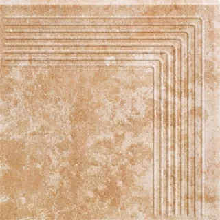 Paradyż ILARIO BEIGE STOPNICA NAROZNA 30X30 G1
