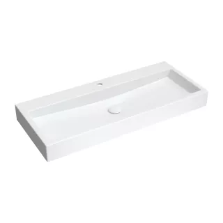 Omnires THASOS M+ umywalka nablatowa/wisząca, 100 x 42...