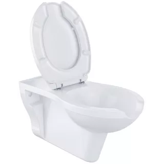 Ravak Miska ceramiczna WC Safe RimOff set, podwieszany, biały X01930