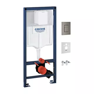 Omnires RAPID podtynkowy zestaw WC 4w1, grafit...