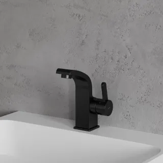 Omnires DARLING bateria umywalkowa, czarny półmat DA5010BL