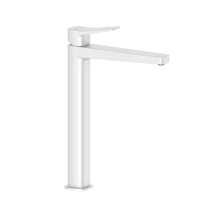 KFA Armatura MALAGA WHITE bateria umywalkowa nablatowa 4522-712-44