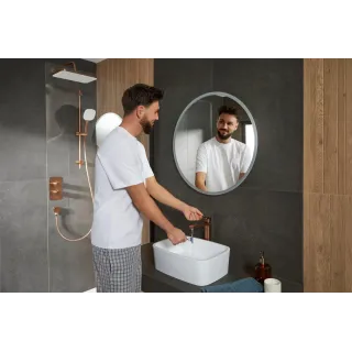 KFA Armatura MALAGA ROSE GOLD bateria umywalkowa nablatowa 4522-712-34