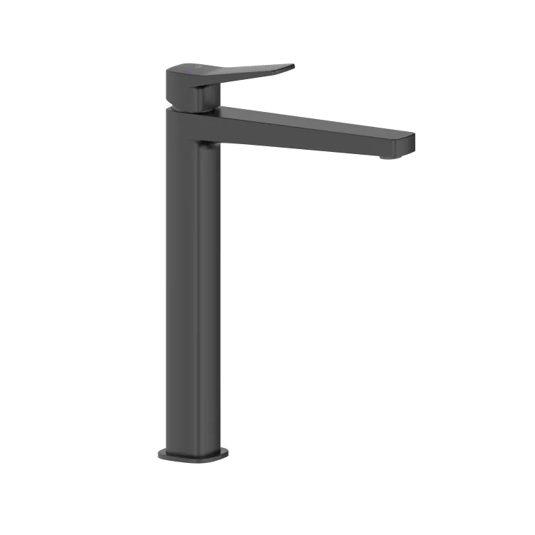 KFA Armatura MALAGA BLACK bateria umywalkowa nablatowa 4522-712-81