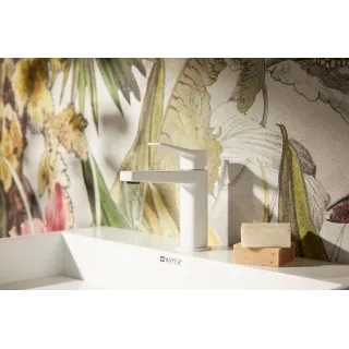 KFA Armatura MALAGA WHITE bateria umywalkowa 4522-815-44