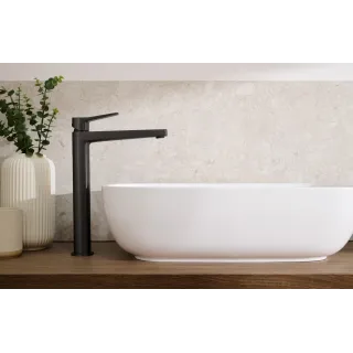 KFA Armatura MALAGA BLACK bateria umywalkowa 4522-815-81