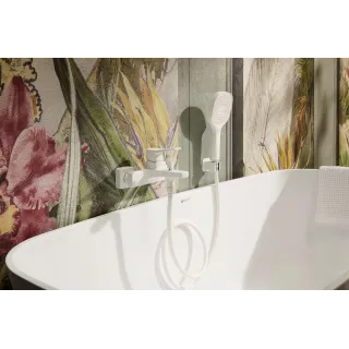 KFA Armatura MALAGA WHITE bateria wannowa 4524-010-44