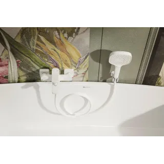 KFA Armatura MALAGA WHITE bateria wannowa 4524-010-44