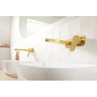 KFA Armatura MALAGA BRUSHED LIGHT GOLD bateria umywalkowa podtynkowa 4529-810-31