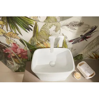 KFA Armatura MALAGA WHITE bateria umywalkowa podtynkowa 4529-810-44