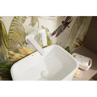 KFA Armatura MALAGA WHITE bateria umywalkowa podtynkowa 4529-810-44