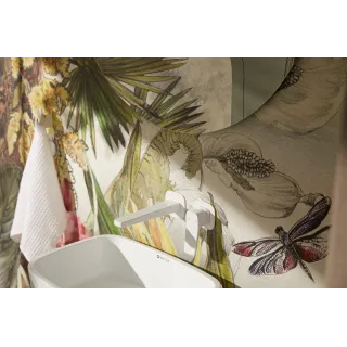 KFA Armatura MALAGA WHITE bateria umywalkowa podtynkowa 4529-810-44