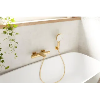 KFA Armatura MALAGA BRUSHED LIGHT GOLD bateria termostatyczna wannowa 5754-010-31