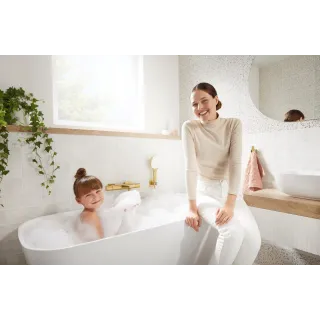 KFA Armatura MALAGA BRUSHED LIGHT GOLD bateria termostatyczna wannowa 5754-010-31