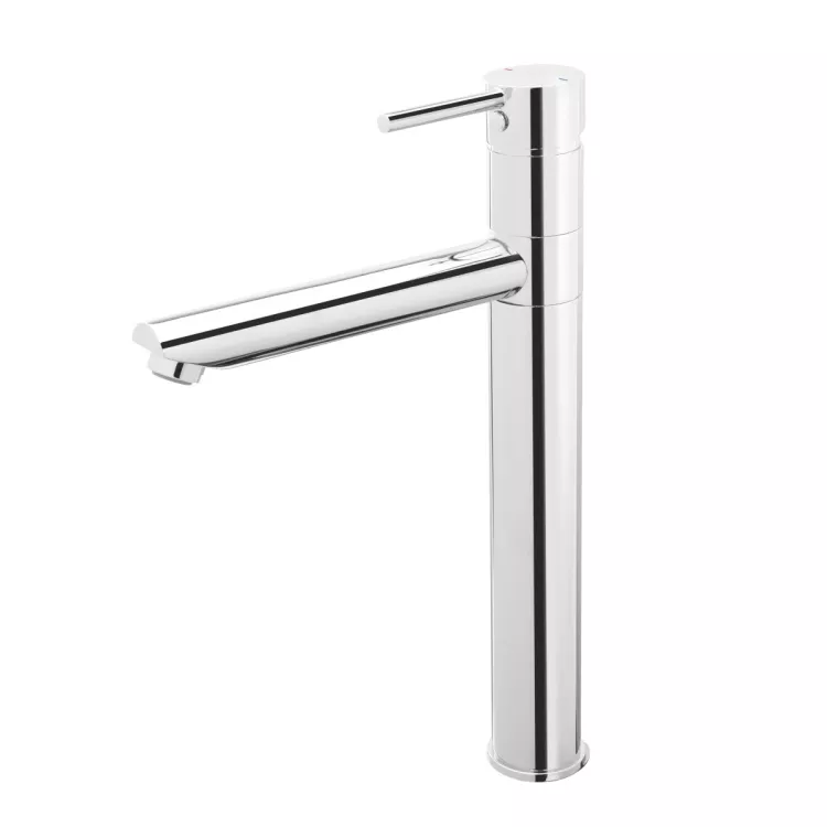 FDesigna Flusso Bateria umywalkowa wysoka Chrom