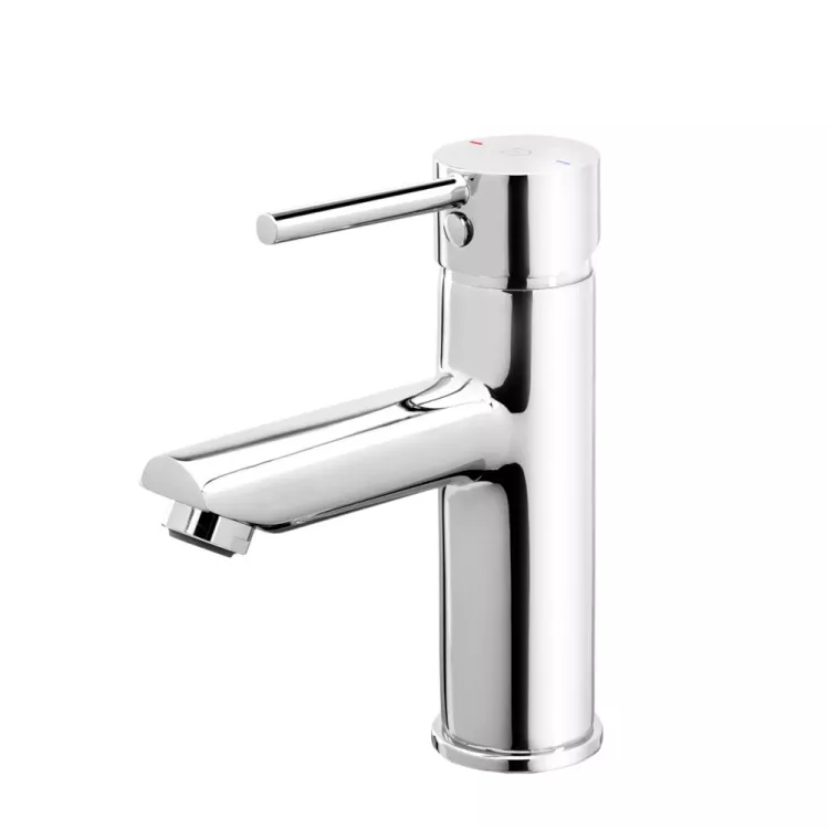 FDesign Flusso Bateria umywalkowa niska Chrom