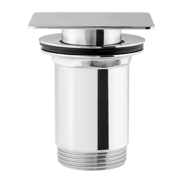 Omnires korek klik-klak do syfonu umywalkowego, chrom połysk Q706CR Omnires korek klik-klak do syfonu umywalkowego, chrom połysk Q706CR