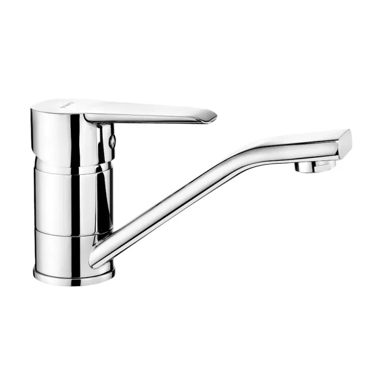 Deante Corio Bateria umywalkowa z ruchomą wylewką Chrom