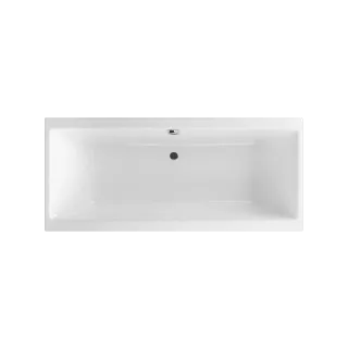 Excellent Pryzmat Slim wanna prostokątna 180x80 cm biały...