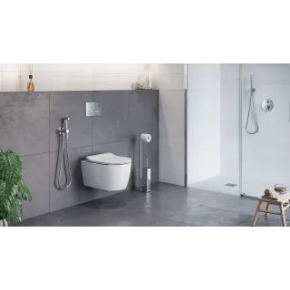 Excellent Doto D 48 miska WC 48 cm wisząca bezrantowa z deską wolnoopadającą, biały połysk CEEX.1404.485.WH