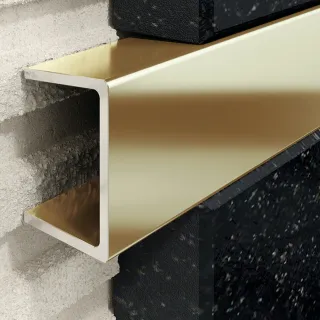 Excellent Profil U Listello 12 mm, długość 250 cm stal...