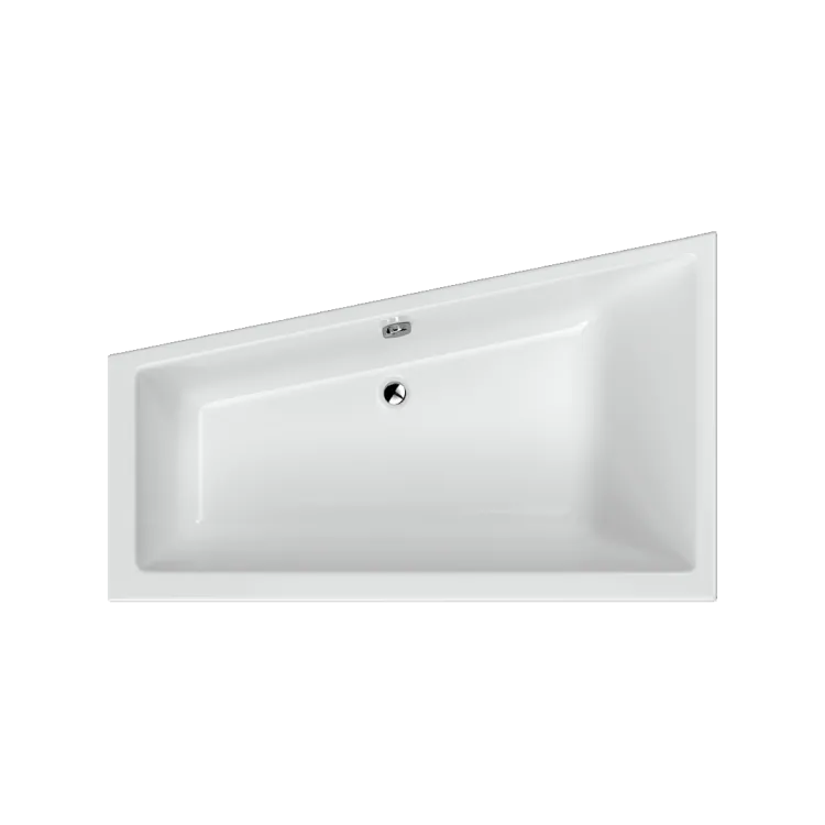 Excellent M-Sfera Slim wanna narożna 160x95 cm lewa, biały połysk WAEX.MSL16WHS