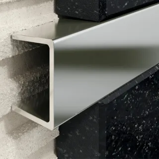 Excellent Profil U Listello 50 mm, długość 250 cm stal...