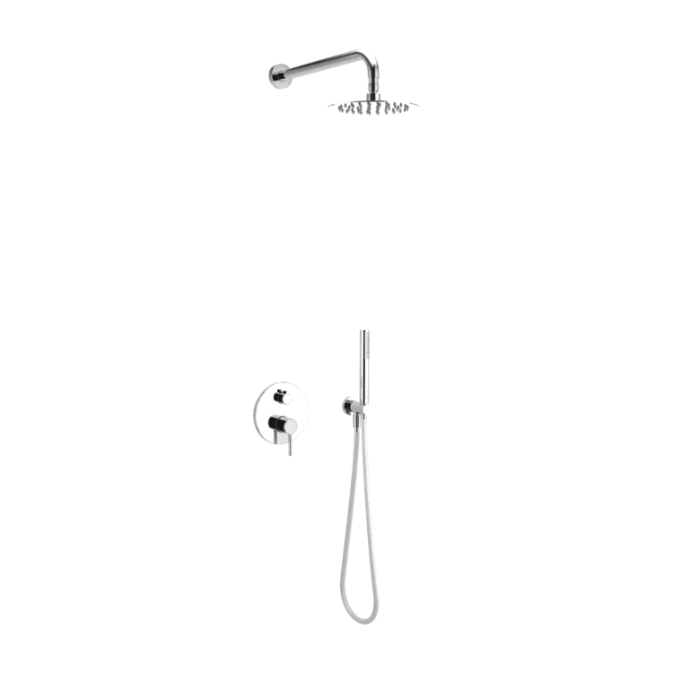 Excellent PI zestaw prysznicowo-wannowy podtynkowy 3 funkcyjny, z deszczownicą 25 cm, chrom AREX.SET.1247CR Excellent PI zestaw prysznicowo-wannowy podtynkowy 3 funkcyjny, z deszczownicą 25 cm, chrom AREX.SET.1247CR