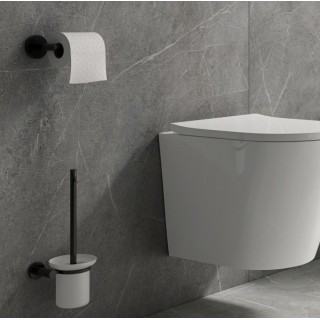 Omnires Modern Project Szczotka WC Czarna MP60620BL