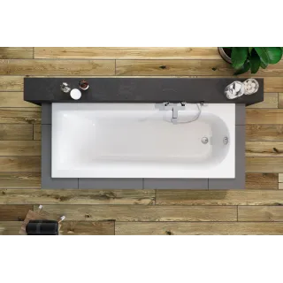 Excellent Aurum Slim wanna prostokątna 170X70 cm biały połysk WAEX.AUR17WHS