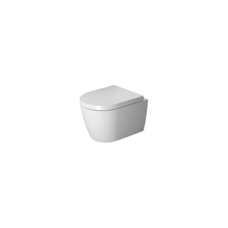 Duravit Me by Starck Compact Rimless 48cm Miska wisząca WC z deską wolnoopadającą 45300900A1