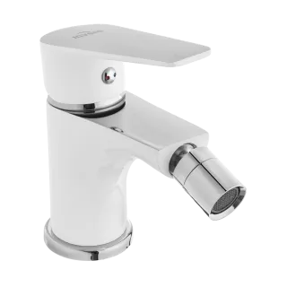 Invena Bateria bidetowa Dokos biały/chrom BB-19-002-V
