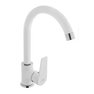 Invena Bateria zlewozmywakowa Dokos biały BZ-19-002-V