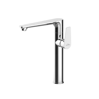 Invena Wysoka bateria umywalkowa Dokos BU-19-WB1-V