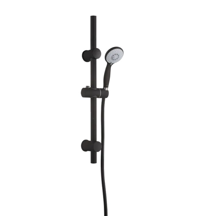 Invena Zestaw natryskowy Dark czarny AU-02-001-Q