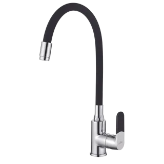 Invena Bateria zlewozmywakowa Joga czarna BZ-32-L04-C