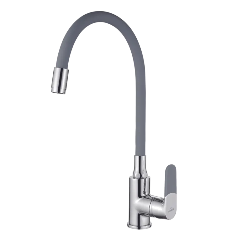 Invena Bateria zlewozmywakowa Joga szara BZ-32-L05-C