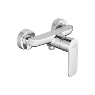 Invena Bateria natryskowa Siros chrom BN-90-001-A