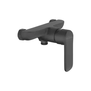 Invena Bateria natryskowa Siros czarna BN-90-004-A