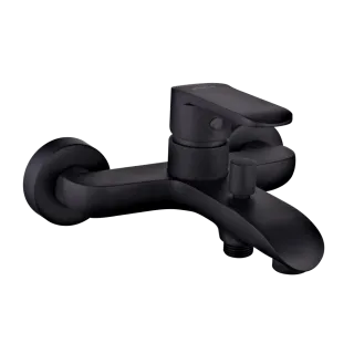 Invena Bateria wannowa Siros czarna BW-90-004-A