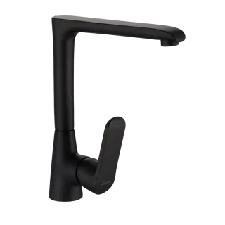 Invena Bateria zlewozmywakowa Siros czarna BZ-90-L04-A