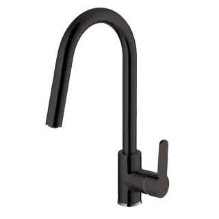 Invena Bateria zlewozmywakowa Elia czarny BZ-89-W04-C