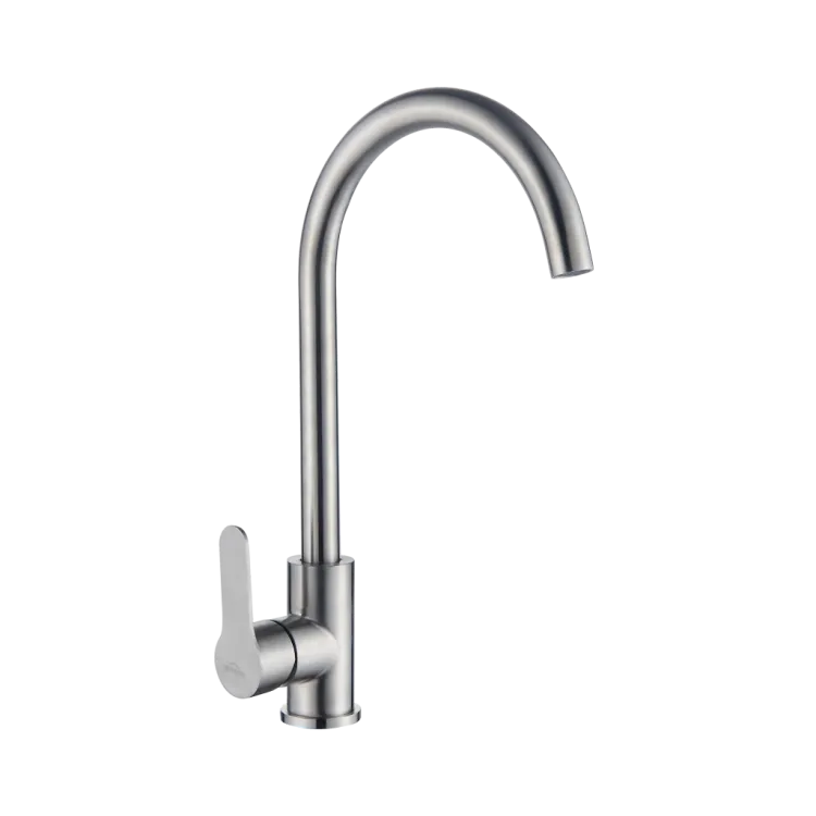 Invena Bateria zlewozmywakowa Iron inox BZ-53-L23-L Invena Bateria zlewozmywakowa Iron inox BZ-53-L23-L