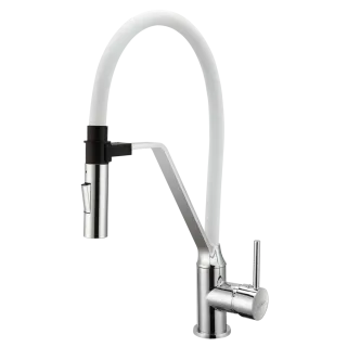 Invena Bateria zlewozmywakowa Terra biała BZ-54-L02-D